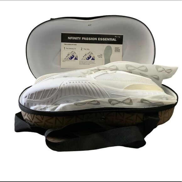 NFINITY passion essential cheerleader shoes size 14 womens white NEW - Picture 2 of 10